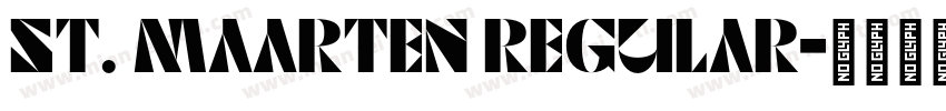 St. Maarten regular字体转换